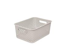 SmartStore Essence Cesta de almacenamiento grande con asas 6x 11,4 L Lino