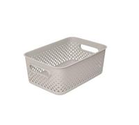 SmartStore Essence Cesta de almacenamiento mediana con asas 7x 5,6 L Lino