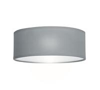 Smartwares Plafón de techo Dream, Ø 30 cm, textil, gris