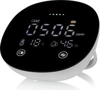 Smartwares, detector de calidad del aire 3 en 1: CO2, temperatura y humedad, con pantalla de 78 dB