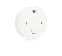 Smartwares Detector de Humo 230 V, Fotoeléctrico, FSM-17300 | Interconexión de hasta 12 alarmas, respaldo con batería de 9 V, botón de prueba e indicador de batería baja