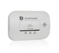 Smartwares Detector de monóxido de carbono - Certificado NF - Sensor de 10 años - Pilas de 3 años - con luces indicadoras y botón de prueba - FGA-13081FR