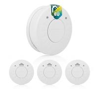 Smartwares Detectores de humo FSM-12503 – Sensor óptico, 85 dB, batería 10 años – Juego de 3