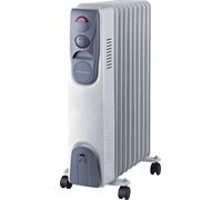 Smartway WFOR229 Radiador De Aceite 2000 Watt 3 Temperaturas 9 Elementos Rueda