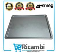 Smeg - leccarda estante horno molde aluminio - originale- 030370438- 43,5 x 32