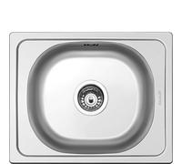 SMEG Fregadero sobre encimera LYP401FD . Inoxidable. Una cubeta. Medidas 161x400x500