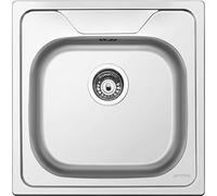 SMEG Fregadero sobre encimera LYP501 . Inoxidable. Una cubeta. Medidas 160x500x500