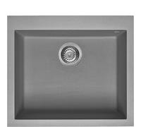 SMEG Fregadero sobre encimera VZ57CT . Silver. Una cubeta. Medidas 210x570x500
