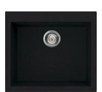 SMEG Fregadero sobre encimera VZ57N . Negro. Una cubeta. Medidas 210x570x500