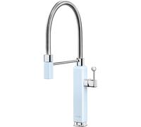 SMEG Grifo de cocina MDF50PB. Azul. Sobre encimera