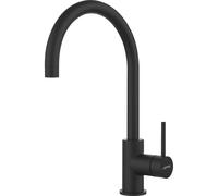 SMEG Grifo de cocina MJMN. Negro Sobre encimera