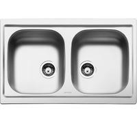 SMEG LYP792 FREGADERO 2 BOLSAS INOX ESTÉTICA OMNI
