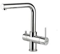 Smeg MAP99CR - Grifo Monomando con Filtro de Agua de Estética Universal y Caño Giratorio de 360º