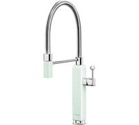 Smeg MDF50PG, verde, latón, grifo monomando, independiente, tipo C, cerámica