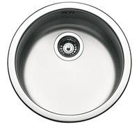 SMEG VFU43SFR - Fregadero 1 Cubeta Bajo y Sobre Encimera / Estándar Acero Inoxidable Mueble de 45 Cm