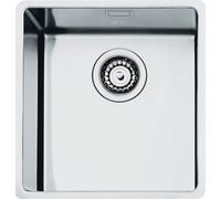 Smeg VFU45SFR - Fregadero De Cocina Acero 45 Cm 1 Cubeta 0 Escurridor Bajo Encimera