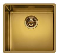 Smeg VFU50BRX - Fregadero universal de 1 cubeta en Bronce PVD Cepillado