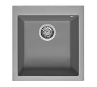 SMEG Fregadero sobre encimera VZ45CT. Silver. Una cubeta. 0. Medidas 210x470x500