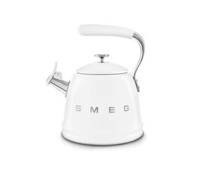 Smeg WKF01WH Hervidor Silbante, 50's Style, Blanco
