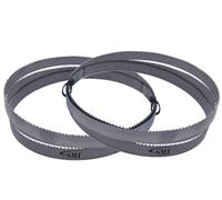 SMI - Juego de 2 hojas de sierra de cinta bimetal M42, dimensiones 1435 x 13 x 0,65 mm, 10/14 ZpZ, por ejemplo, para Güde MBS 125 V