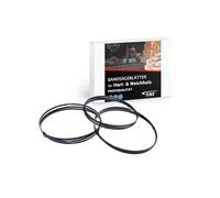 SMI Juego de 3 hojas de sierra de cinta de madera - 1790 x 6 x 0,65 mm, 6 dientes por pulgada, compatible con Holzstar HBS 251, Scheppach HBS261