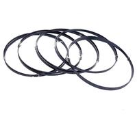 SMI - Juego de 5 hojas de sierra de cinta para madera - 1790 x 6 x 0,65 mm, 6 dientes por pulgada, compatible con Holzstar HBS 251, Scheppach HBS261