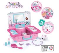 Smoby 3032163201663 Gabby y la Casa Mágica Maleta de Belleza con 13 Accesorios: Peinado, Uñas, Maquillaje