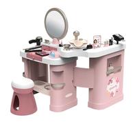 Smoby - Mi Centro de Belleza - Instituto de Belleza 3 en 1 - Peluquería, Salón de Manicura y Maquillaje - 26 Accesorios - Material Reciclado - A Partir de 3 años - Fabricado en Francia