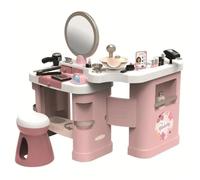 Smoby - Mi Centro de Belleza - Instituto de Belleza 3 en 1 - Peluquería, Salón de Manicura y Maquillaje - 26 Accesorios - Material Reciclado - A Partir de 3 años - Fabricado en Francia