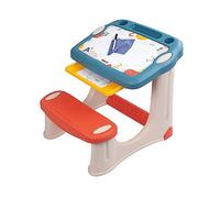 Smoby- Pupitre Infantil Magic, Amplia Superficie para Dibujar, Cajonera, Incluye Rotulador, Hojas y Paño para Borrar, Niños Niñas A Partir de 2 Años (7600420224)