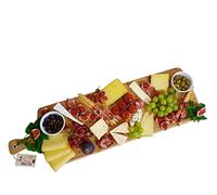 SmokeMax® Gran tabla de servir XXL (aproximadamente 88 x 27 x 2 cm), tabla de cortar, tabla de diseño en bambú natural de alta calidad (100 % engrasada con aceite de oliva natural)