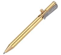 SMOOTHERPRO Bolígrafo Calidad Portátil EDC Sólido Bolt Action Color Natural
