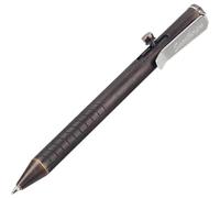 SMOOTHERPRO Bolígrafo Calidad Portátil EDC Sólido Bolt Action Color Negro