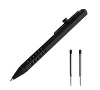 SMOOTHERPRO Bolígrafo de Titanio Hexagonal Bolt Action Hueco Color Negro