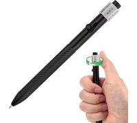 SMOOTHERPRO Bolígrafo Fidget Spinner EDC Bolt Action Pen Color Negro