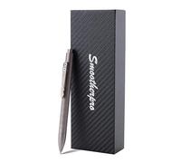 SMOOTHERPRO Bolígrafo Titanio Retráctil Compatible con Parker Gris