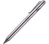 SMOOTHERPRO Bolt Action SSG050 - Bolígrafo de bolsillo compatible con G2 de repuesto de gel de acero inoxidable para firma EDC Business (SSG050)