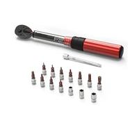 SMTYXS Llave Dinamométrica De 1/4 Pulgada, 5-25 Nm, For Bicicleta, Motocicleta, Precisión Error ± 3% Con Varilla Extensión 10 Cm Y Trinquete