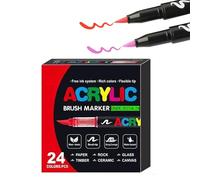 Smudge-Proof Soft Tip Pens, Paint Art Tool, Easter Stuffer Idea, Padres abuelos Present, Travel Classroom Supplies, Crafting Accessory Set