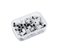 SMZhomeone 75 bandas de lijado de uñas de grano 80/120/180 brocas de resina para manicura, pulido y eliminación de piel muerta, rojo y blanco, 127 x 8 mm, uso en salón (75 piezas de grano 120-240)