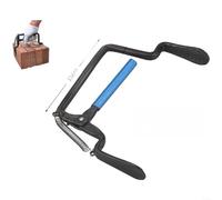 SMZhomeone Abrazadera de ladrillo ajustable resistente con resorte de acero de alto carbono punta puntiaguda mango antideslizante para bloques de ladrillos huecos rojos Uso de construcción (B)
