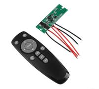 SMZhomeone Placa de circuito de luz solar con sensor remoto de cuerpo humano 32V/37V para modificación de lámpara de calle Negro Verde 65x23mm o 120x39mm (Con alambre)