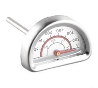 SMZhomeone Termómetro de parrilla de acero inoxidable Indicador de calor 0-400C Reemplazo para modelos Charbroil 463224611 463224912 Herramienta de cocina para barbacoa al aire libre