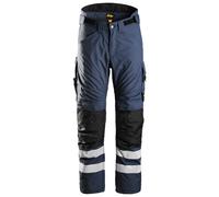 Snickers AllroundWork 37.5® Trabajo aislanteitpantalón corto, EN 14404 Azul marino-Negro XXL