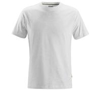 Snickers Camiseta clásica de algodón gris ceniza L