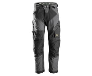 Snickers FlexiWork trabajoitmanguera, EN 14404 acero gris-negro 50