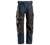 Snickers RuffWork Canvas+ Workitcalcetines, EN 14404 Azul marino-Negro 212