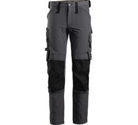 Snickers Vestuario Laboral AllroundWork Full Stretch Arbeitpantalones gris acero/negro 92