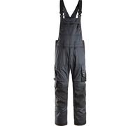 Snickers Vestuario Laboral AllroundWork peto elástico gris acero/negro 60