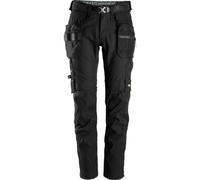 Snickers Vestuario Laboral FlexiWork Workitpantalón cit bolsillos desmontables funda negro 146